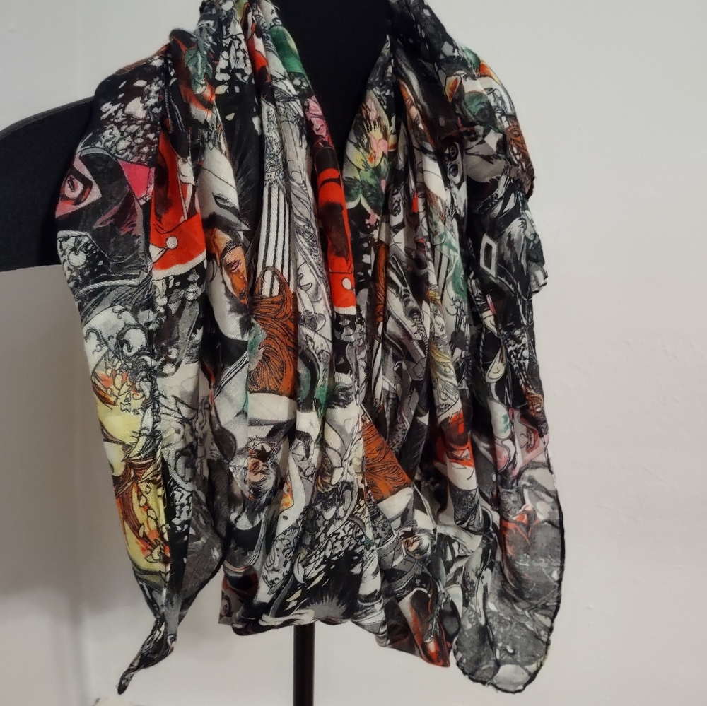 Batman licensed lady female villains scarf